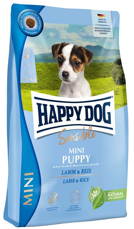 HappyDog Sens. Mini Puppy, L&R, 800 g