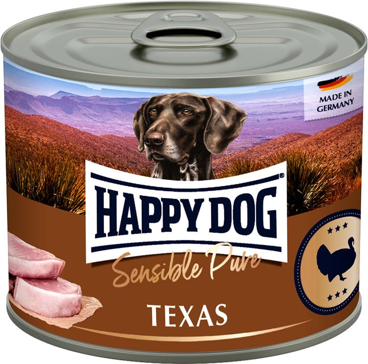 HappyDog konserv, Texas, 100% kalkon 200 g