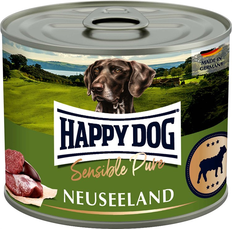 HappyDog konserv, Neuseeland, 100% lamm 200 g