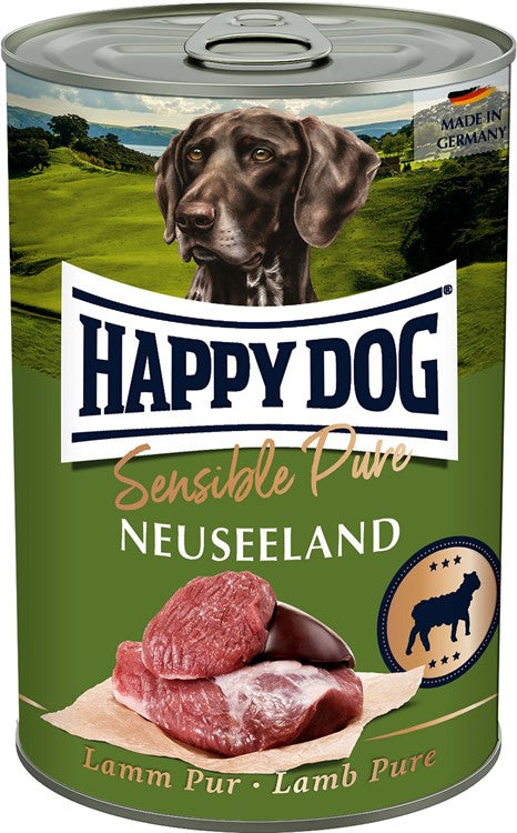 HappyDog konserv, Neuseeland, 100% lamm 400 g