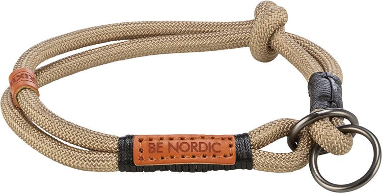 BE NORDIC halvstryp, L-XL: 55 cm/ø 13 mm, sand/svart