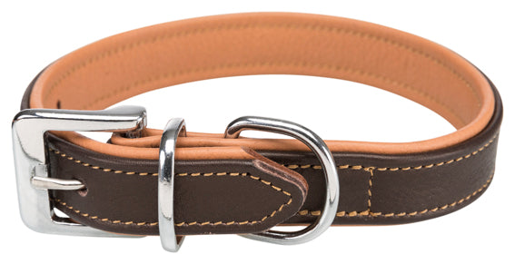 Active Comfort halsband,L: 47-54 cm/30 mm, brun/lj.brun