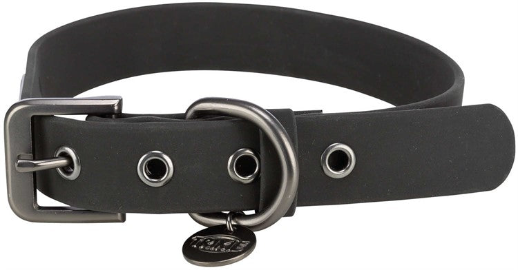 CityStyle halsband, PVC, M-L: 40-47 cm/25 mm, svart