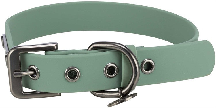 CityStyle halsband, PVC, S-M: 30-37 cm/20 mm, sage