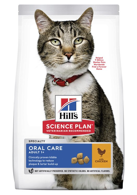 Hills Feline Adult Oral Care Chicken 7kg