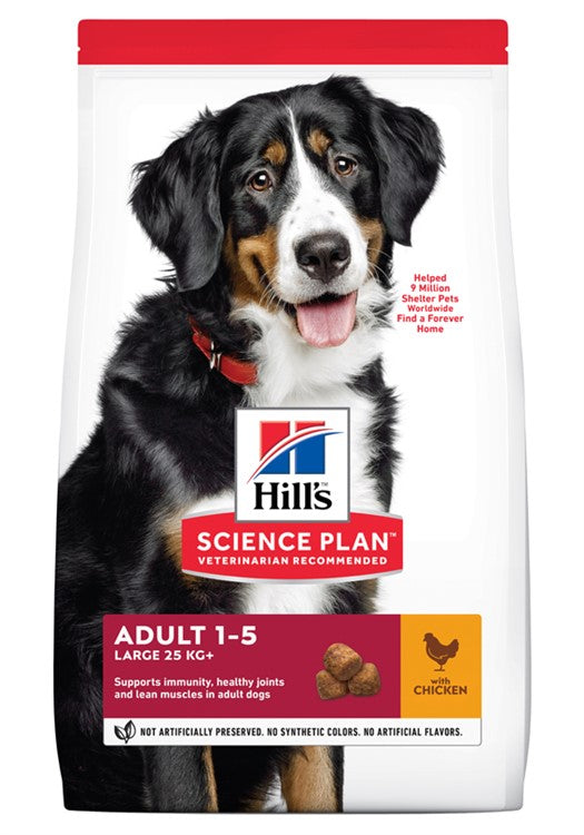 Hills Canine Adult Large Breed Chicken 18kg ValPk