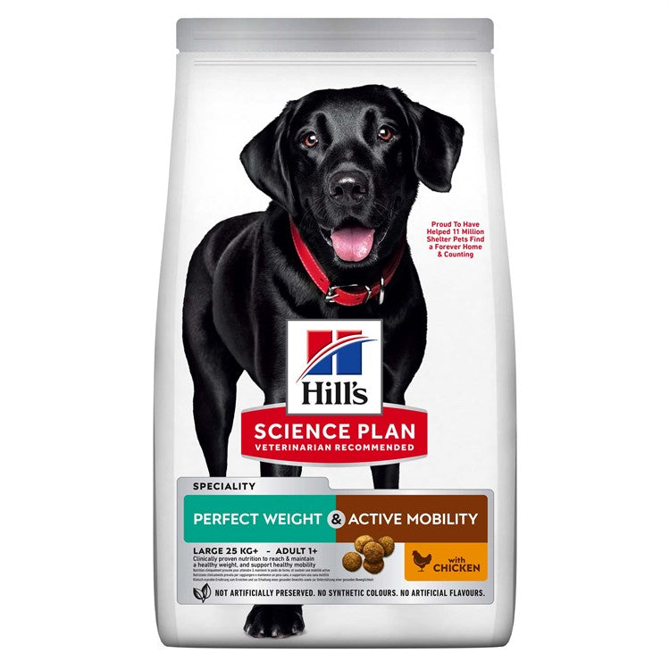 Hills Canine Adult Perf.Weight & Act.Mobility LB Chicken 12kg