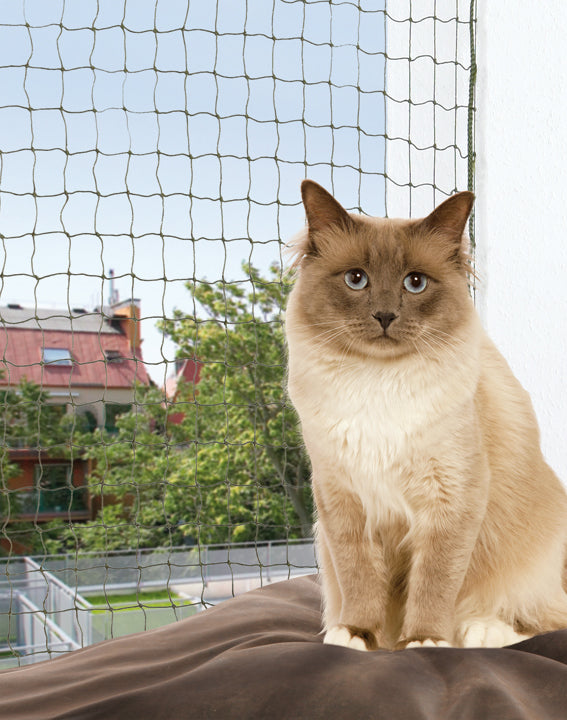 Cat Protect Kattnät m wire Olivgrön 3x2 m