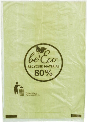 Be Eco Bajspåsar, återvunnen plast, 4 rullar x 20 st, grön