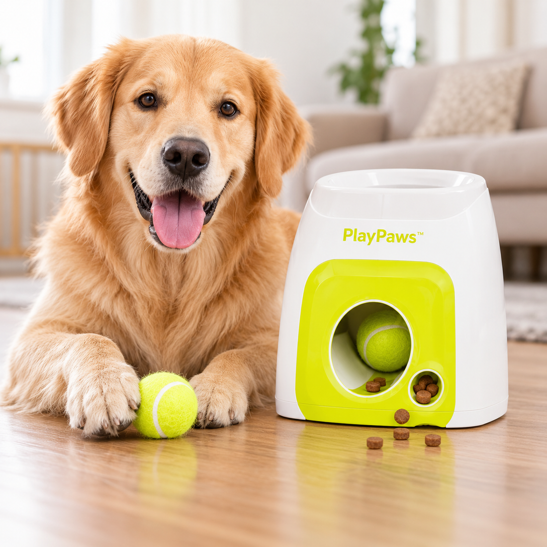 PlayPaws™ Treat & Ball Launcher