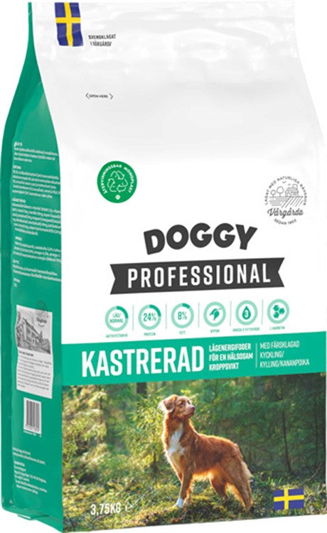 Doggy Prof. Kastrerad 3.75 kg