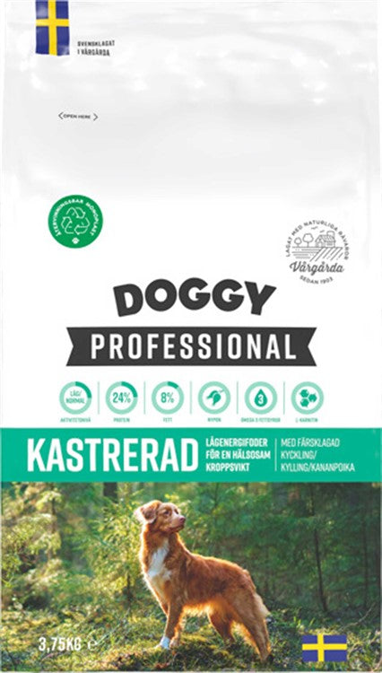 Doggy Prof. Kastrerad 3.75 kg