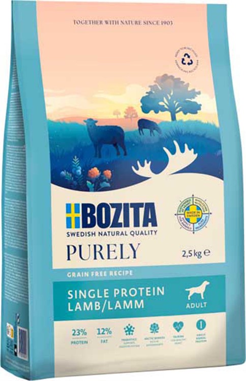 Bozita Purely Adult Lamb 2,5 kg