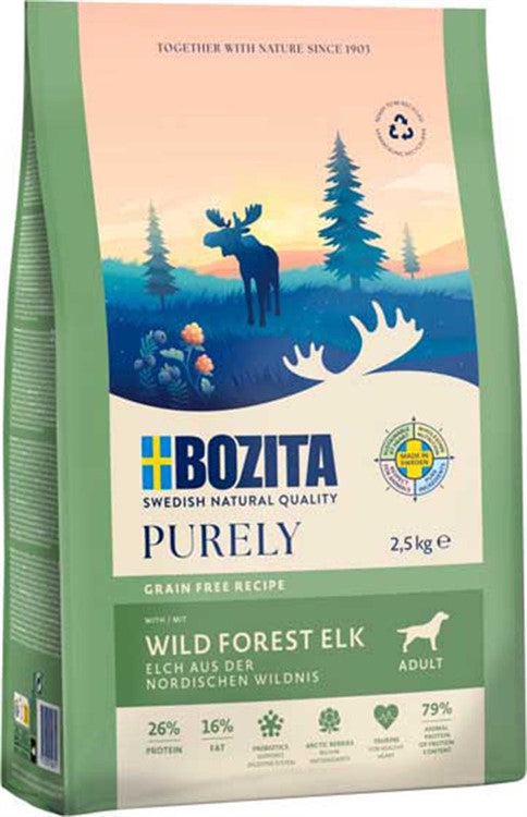 Bozita Purely Adult Elk 2,5 kg