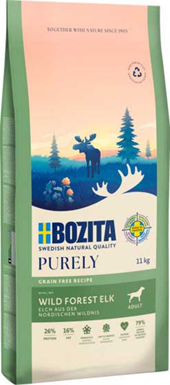 Bozita Purely Adult Elk 11 kg