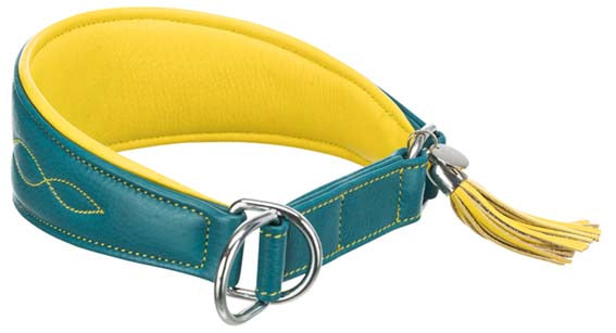 Active Comfort halsband för vinthund, S-M: 33-42 cm/60 mm, petrol