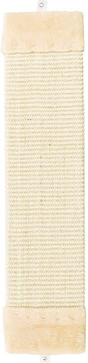 Klösbräda, 15 x 56 cm, sisal/plysch, beige