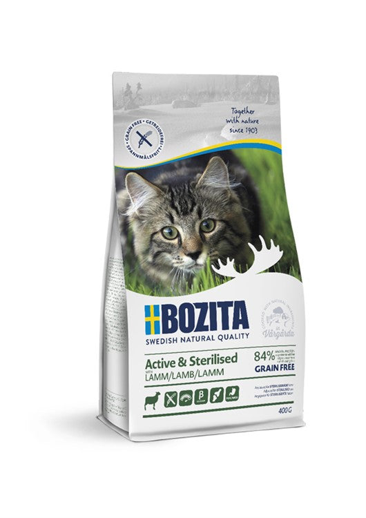 Bozita Active & Sterilized Grain Free Lamb 400 g