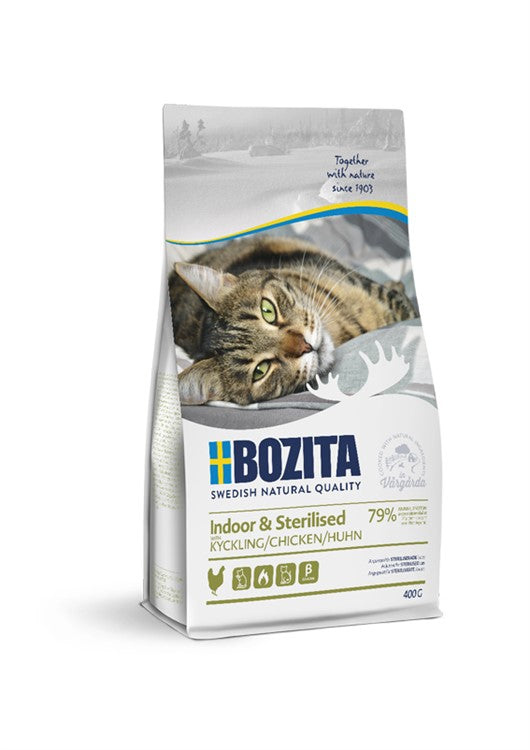 Bozita Indoor & Sterilised Chicken 400 g