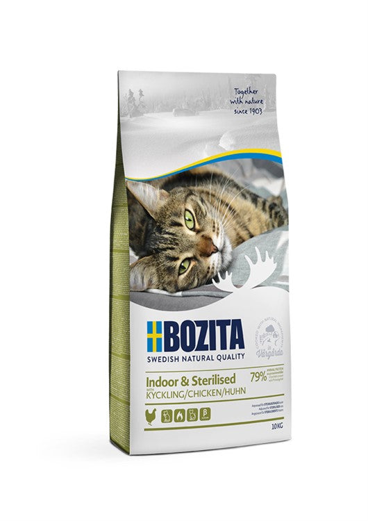 Bozita Indoor & Sterilised Chicken 10 kg